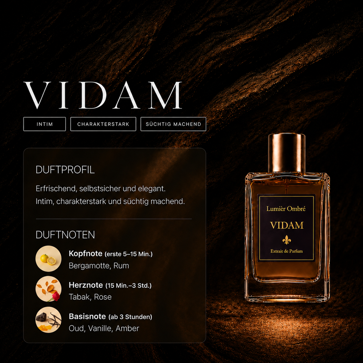 Lumièr Ombré Extrait de Parfum